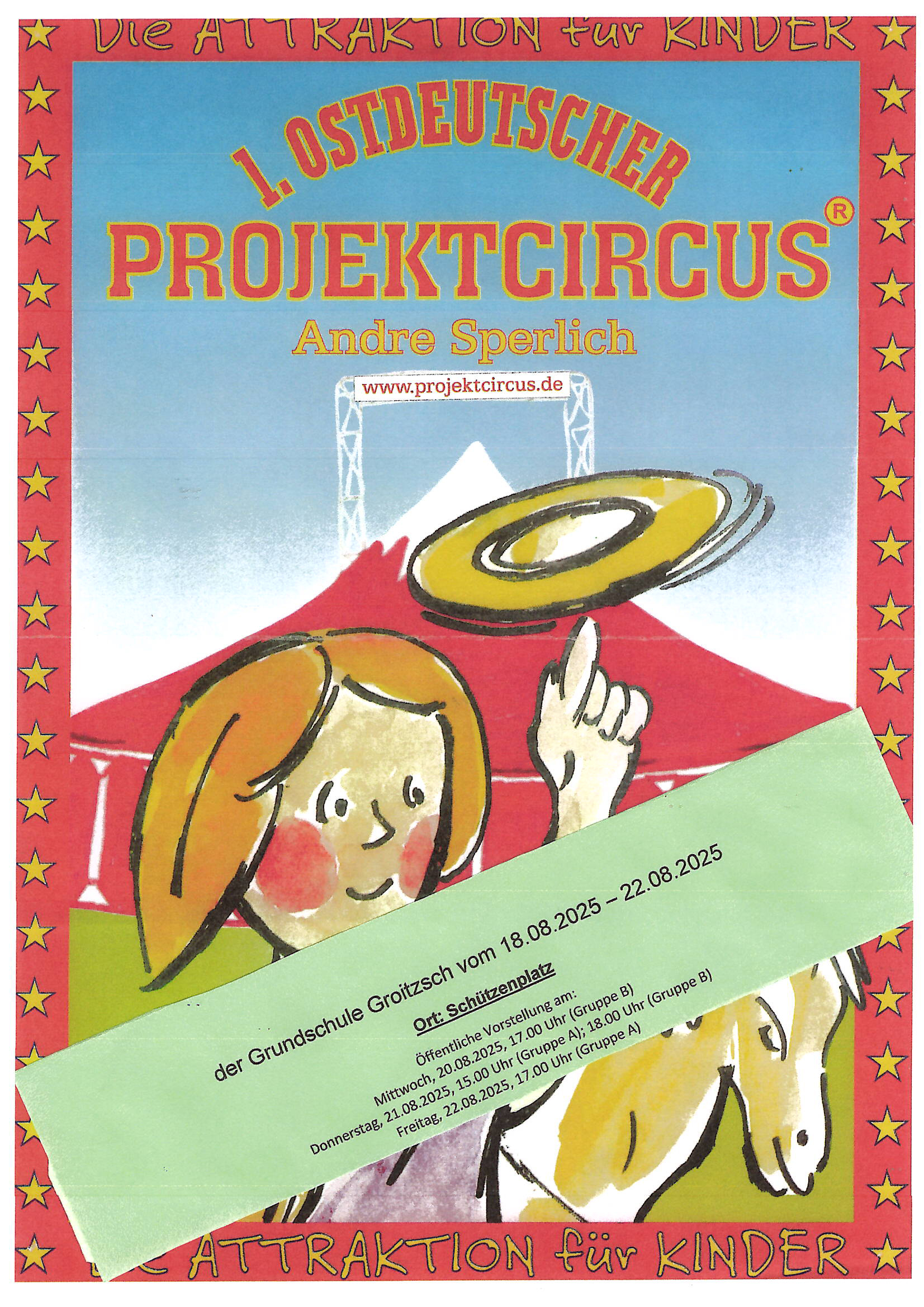 Plakat Zirkus
